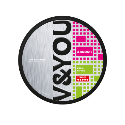 V&YOU BOOST+ Fresh Citrus Extra strong