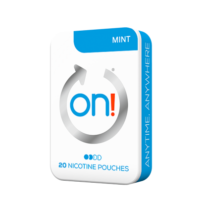 On! Mint 3 mg Mini All white