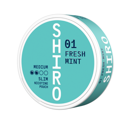 SHIRO 01 Fresh Mint Slim Medium