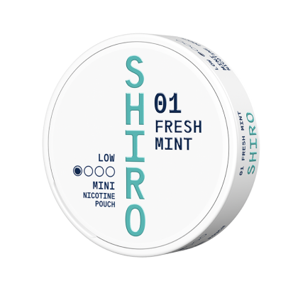 Shiro 01 Fresh Mint Low Mini NEW 2.2 mg