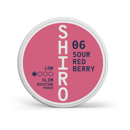 Shiro #06 Sour Red Berry 4mg