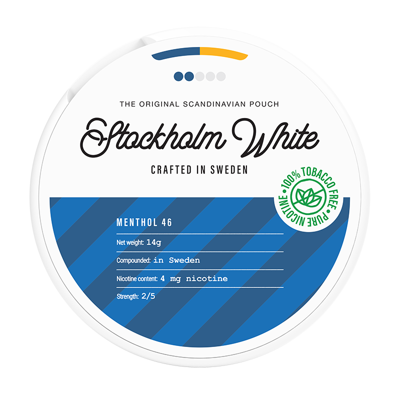 Stockholm White Menthol 4mg