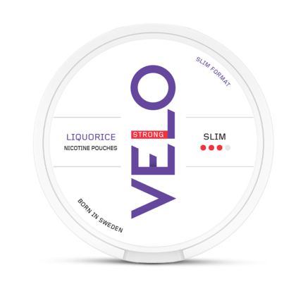 VELO Liquorice Strong Slim