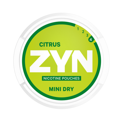ZYN Citrus Mini Dry Extra Strong