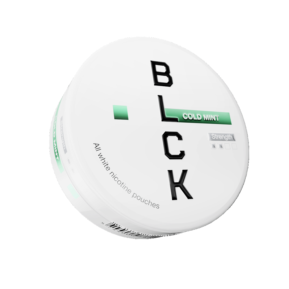 Blck Cold Mint All White Snus