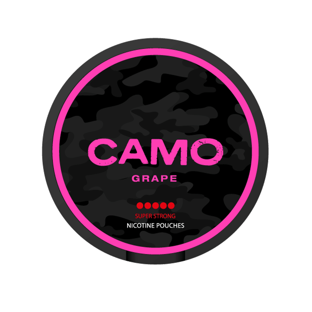 Camo Grape Slim All White Snus