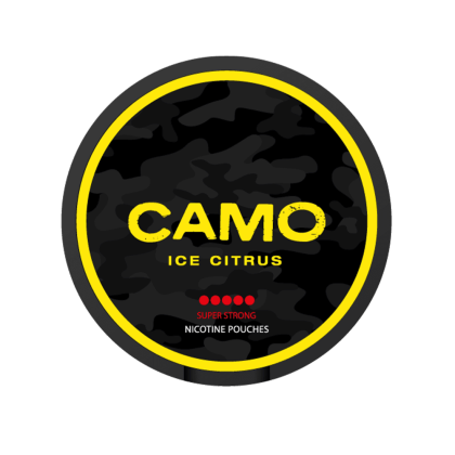 Camo Ice Citrus Slim All White Snus