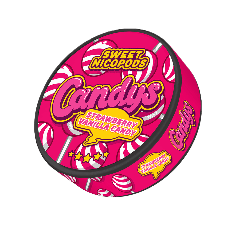 Candy's Strawberry Vanilla Candy All White Snus