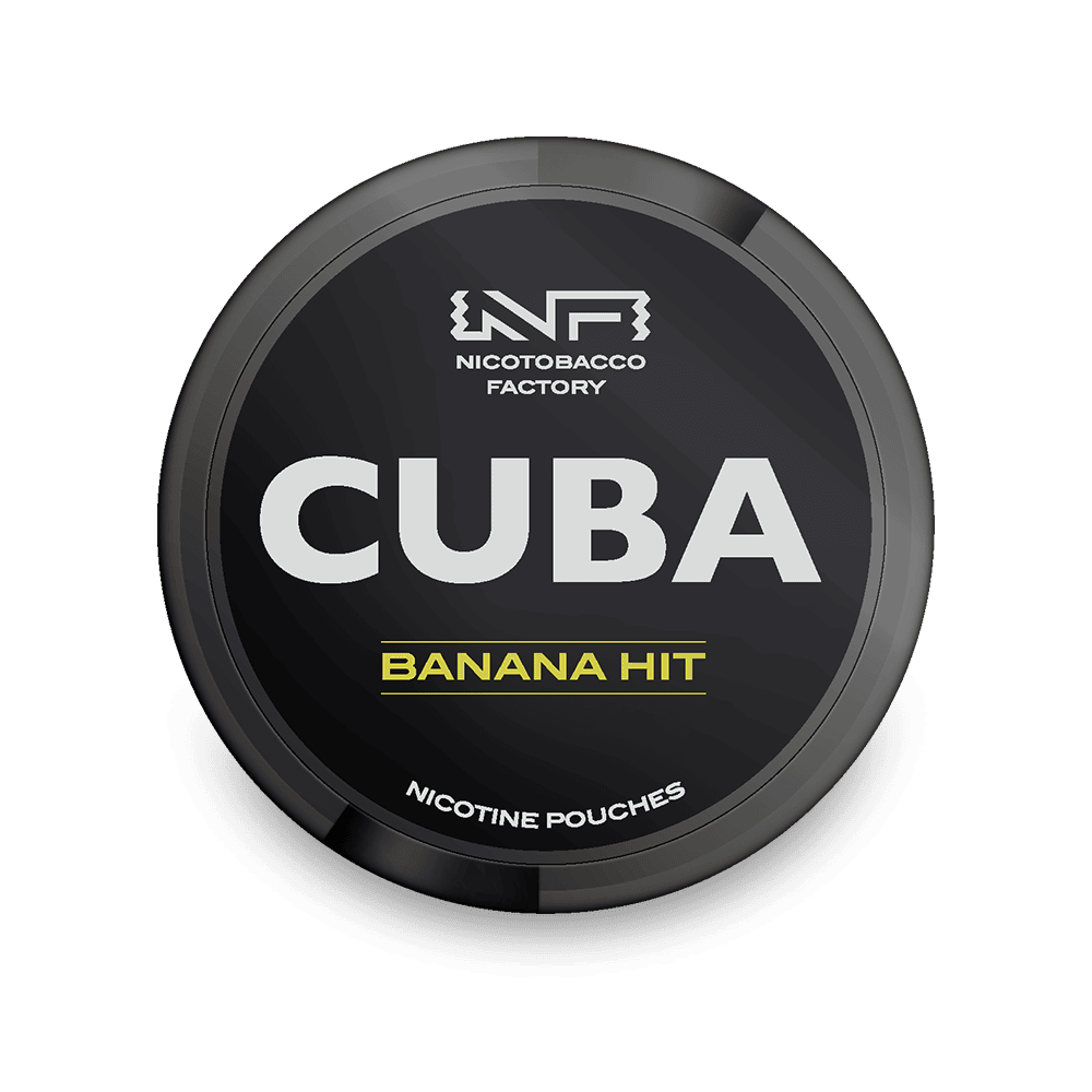 Cuba Black Banana Hit All White Snus