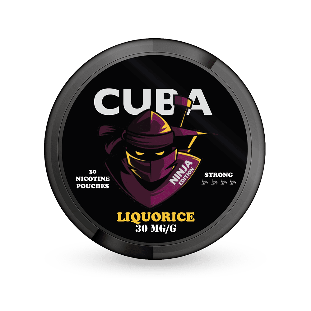 Cuba Ninja Liquorice All White Snus