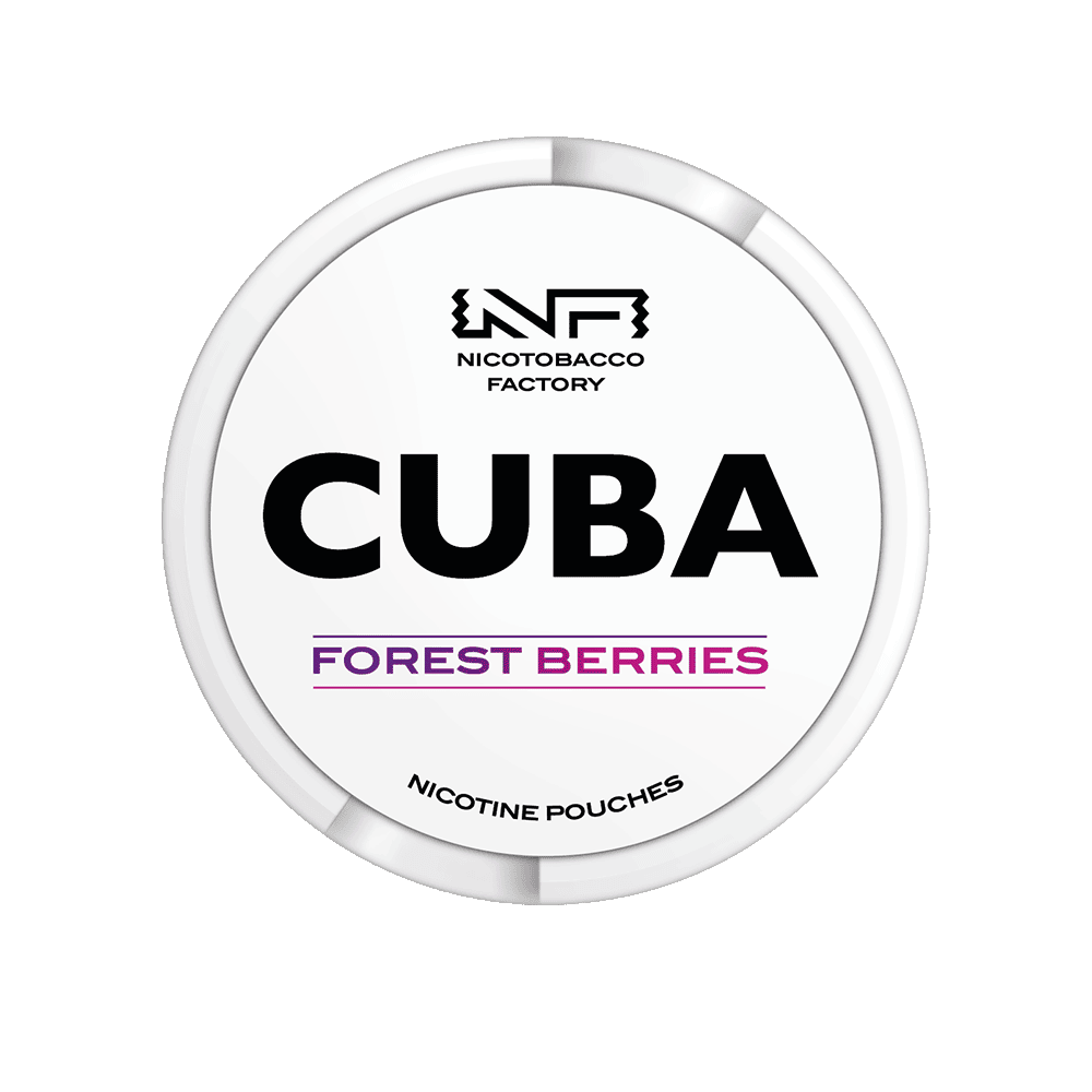 Cuba White Forest Berries All White Snus