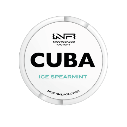 Cuba White Line Ice Spearmint All White Snus