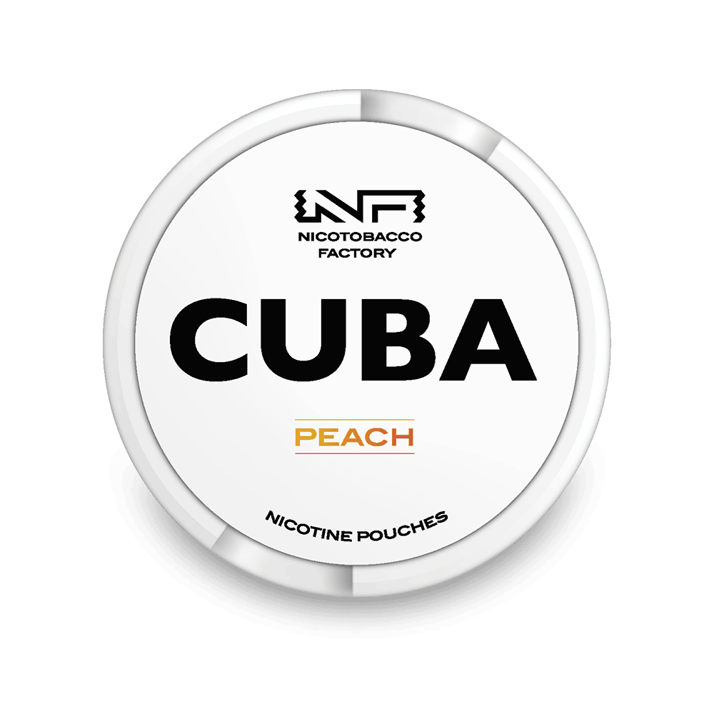 Cuba White Peach All White Snus