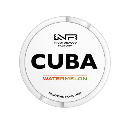 Cuba White Watermelon All White Snus