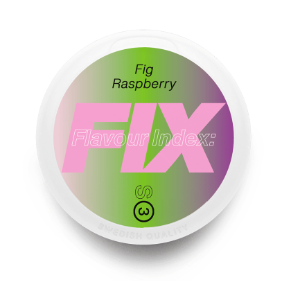 Fix Fig Raspberry All White Snus