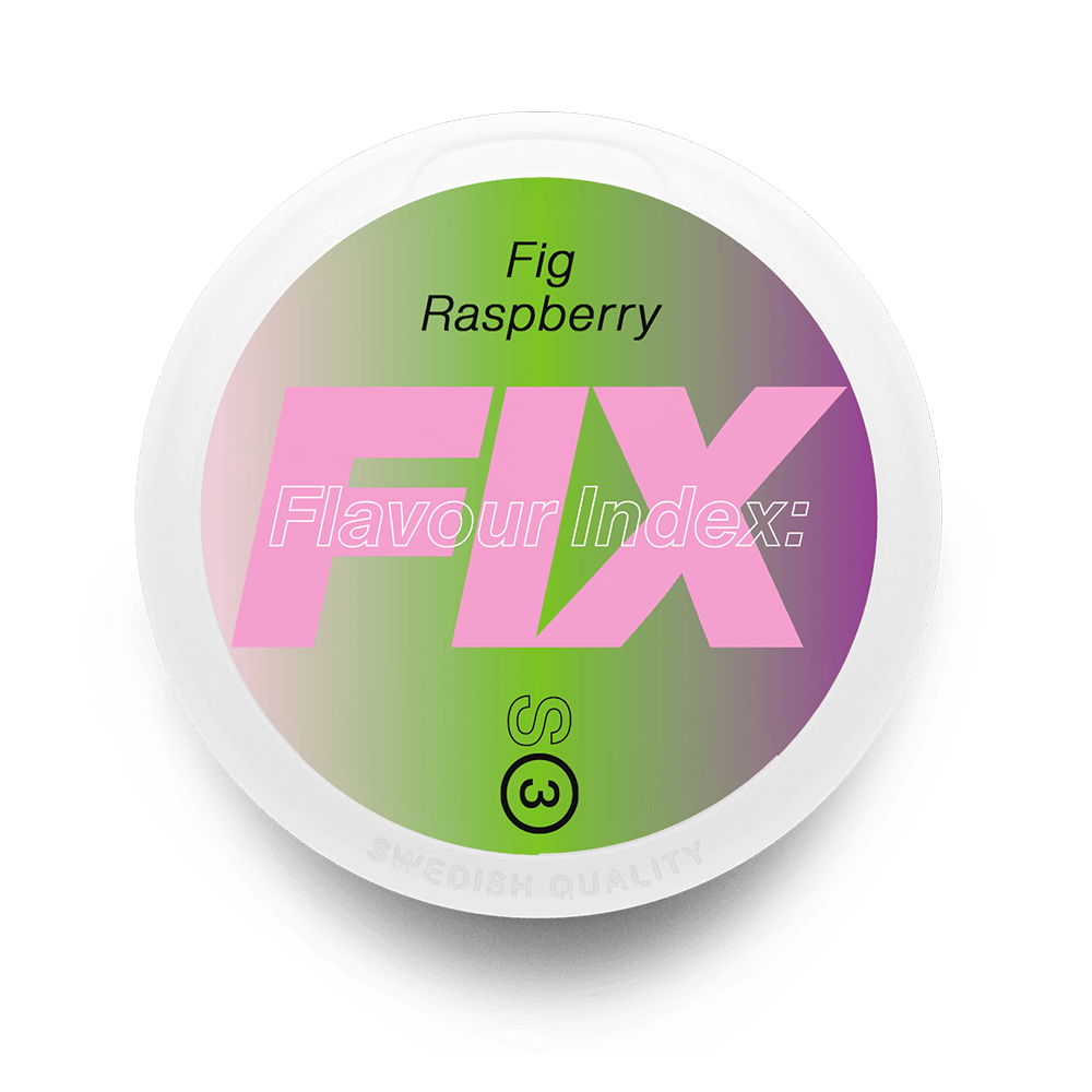 Fix Fig Raspberry All White Snus