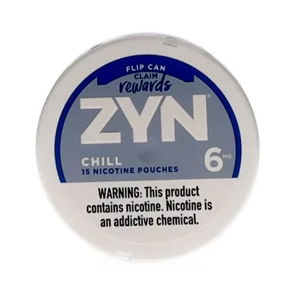 ZYN CHILL 15 NICOTINE POUCHES 3-6MG