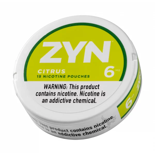 ZYN CITRUS 15 NICOTINE POUCHES 6MG